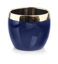 KERAMICKÝ poťah Navy Blue Gold GLAMOUR Ø 14 cm