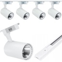 sada 4 ks LED COB RAIL LIGHT 30W RAIL