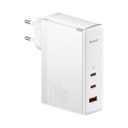 Baseus GaN5 Pro rýchla nabíjačka 2xUSB-C + USB 140W