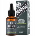 PRORASO Cypress & Vetyver olej na fúzy Zelená 30 ml