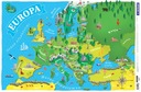 Mapa Európy pre deti