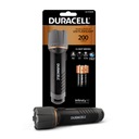 LED RUČNÁ SVETLÁČKA na taktické kempovanie + 3xAA 200LM BATERIE Duracell