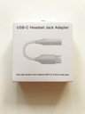 Adaptérový adaptér USB-C na AUX pre Samsung Mini Jack 3,5 mm