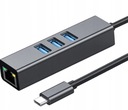 HUB SIEŤOVEJ KARTY USB C GIGABIT LAN 1000Mb RJ45