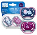 AVENT ORTODONTICKÁ SOATKA ULTRA AIR LOVI ELEPHANT 18m+