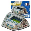 3D PUZZLE CHELSEA FC Stamford Bridge FUTBALOVÝ ŠTADIÓN VEĽKÝ 108 kusov