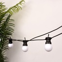 GARLAND ZÁHRADNÉ LAMPY 15 LED - MILKY - 11,5 m