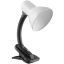 LATSA, pripínacia stolná lampa, 40W, E27, oceľ +