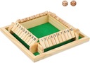 Hra Shut The Box drevený PREMIUM darček k narodeninám