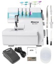 Minerva ML3314 4-nitný domáci overlock so 7 stehmi s lemovacím stehom + ZDARMA