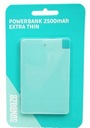 POCKET POWERBANK 2500MAH EXTRA TENKÁ SUNDAZE MINT ULTRA TENKÁ