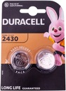 10x DURACELL LÍTIOVÁ BATÉRIA CR2430 2430 DL ECR