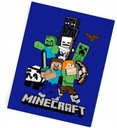 MINECRAFT FLEECE DEKA 110x140 DETSKÝ MLÁDEŽ CREEPER STEVE ALEX