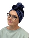 Turban Luba wr-námornícka modrá módne turbany Eva Design