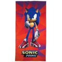 Sonic Prime osuška a plážový uterák (04321)