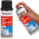 WURTH Spray Lacquer Matte Black Rýchloschnúci Nitro-Alkyd 400ml