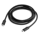 Kábel USB-C 3.1 ThunderBolt 3 PD 100W 40GB 5K 0,5M