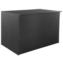 ZÁHRADNÝ BOX ČIERNY 150X100X100CM RATTAN PE