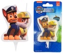 Tortová sviečka PAW PATROL Tlapková PATROL Figúrka narodeninová dekorácia