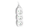 TRACER Power Cord predlžovací kábel 3M White TRALIS44614