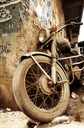 Fototapeta Motocykel Vintage 115x175 cm