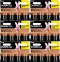 Základné alkalické batérie Duracell AA / LR6 8 ks x 6