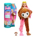 BARBIE CUTIE ODHAĽTE MONKEY BÁBIKU 10 PREKVAPENÍ