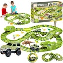 MEGA RACE TRACK DINOSAUR PARK MAGIC TRACK 271 prvkov 360cm XXXL TRACK