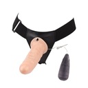 STRAP-ON PROTÉZA PENISU S VIBRÁCIAMI DILDA 19cm