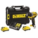 Skrutkovač 12V 57,5Nm 2x2Ah DCD701D2 DeWALT