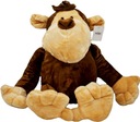 Plyšový maskot MONKEY pre deti, mäkký, 42 cm