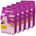 WHISKAS JUNIOR KRMIVO PRE MAČKY S KURAŤOM 5x1,4kg