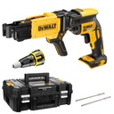 DEWALT SKRUTKOVAČ NA SADROVÉ DOSKY DCF620NTK 18V + ZÁSOBNÍK DCF6202