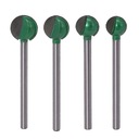 4ks Root Blade Wood Router Bits 6mm Do