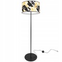 Elegantná stojaca lampa Golden Flowers LED tienidlo