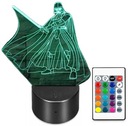 3D LED USB STAR WARS LAMPA LORD VADER DIAĽKOVÝ MEČ