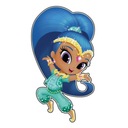 Nástenná dekorácia Shimmer&Shine - Shine (malá)