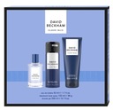 David Beckham Classic Blue pánsky set EDT50 ml + gél200 ml + deo150 ml