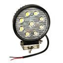 9 LED HALOGÉNOVÁ PRACOVNÁ LAMPA 27W 12V 24V Vyhľadávač