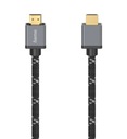 KÁBEL HDMI 2.1 8K ULTRA VYSOKÁ RÝCHLOSŤ 1M HDR HAMA Met