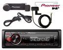 RÁDIO PIONEER MVH-330DAB USB BT DAB + DAB anténa + DRŽIAK + SÚPRAVA KÁBLOV