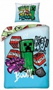 Licencované obliečky 140x200 Minecraft Creeper