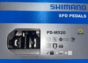 PEDÁLY SHIMANO SPD PD-M520 + SADA HODÍN M520