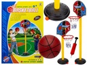 BASKETBALOVÝ SET KOŠÍK + LOPTA A BASKETBALOVÁ PUMPA