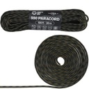 LANO Paracord 550 Nylon 250 kg 4mm 30m USA Woodland