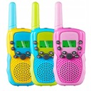 3x WALKIE-TALKIE HRAČKY S KRÁTKYMI VLNAMI PRE DETI