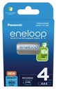 4x panasonic eneloop AAA/R3 800 mAh blister nový