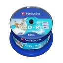 Verbatim CD-R | 700 MB | x52 | torta 50ks AZO Tlač