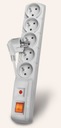 Acar Power strip F5 5M šedý