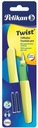 PELIKAN TWIST PLNIACE PERO 457M NEON YELLOW+2N